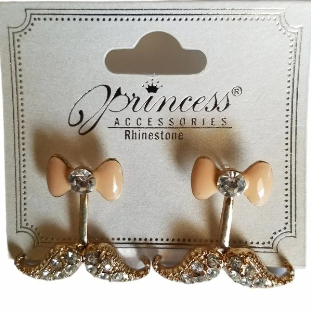 Princess Accessories Rhinestone Earrings